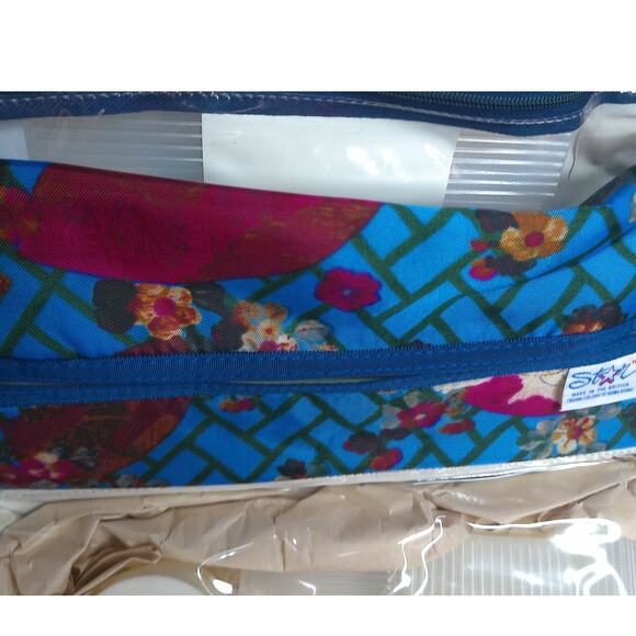 Vintage Star Of California Travel Accessories Toiletry Makeup Bag Cigarette Case - Picture 7 of 10